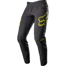 Велоштаны Fox Flexair Pant черно-желтые, 15223-019-36