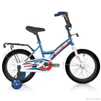 Велосипед Iron Fox Derby 16 1ск, синий/красный/белый