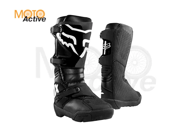 Мотоботы Fox Comp X Boot Black 13 (2022)-0