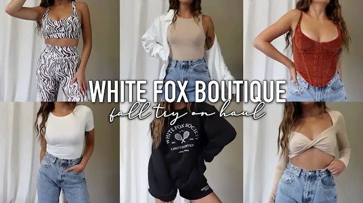 Fall Essentials Haul 2021 || White Fox Boutique Try On Haul Fall 2021 + White Fox Discount Code 2021