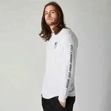 Fox Remastered LS Tee Light Heather Grey футболка