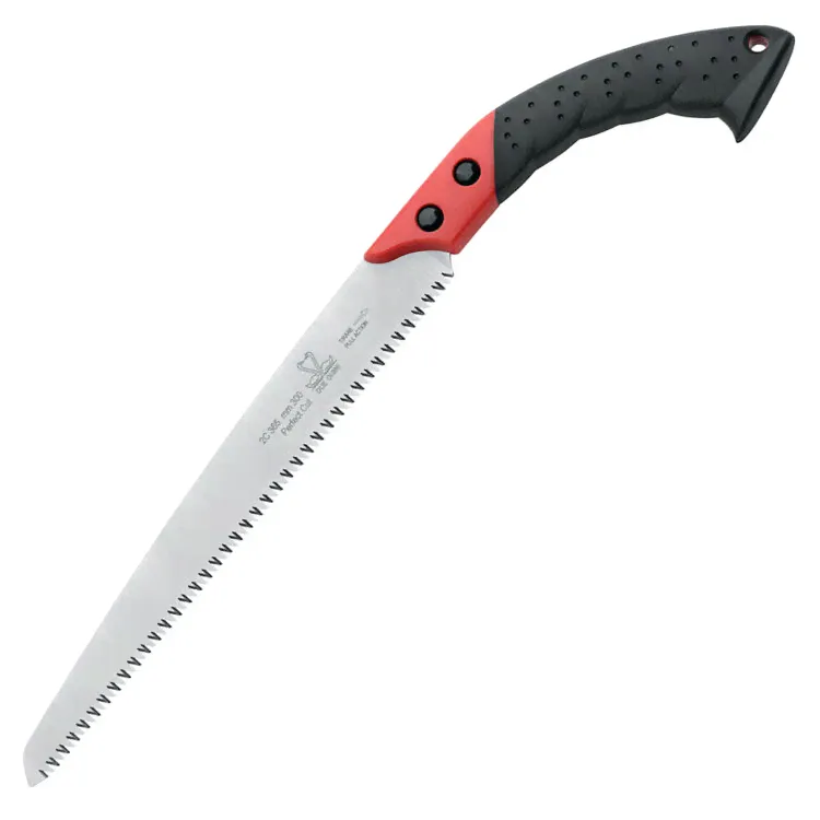 Пила нескладная Fox/Due Cigni 300 мм сталь SK5, рукоять Black/Red TPR